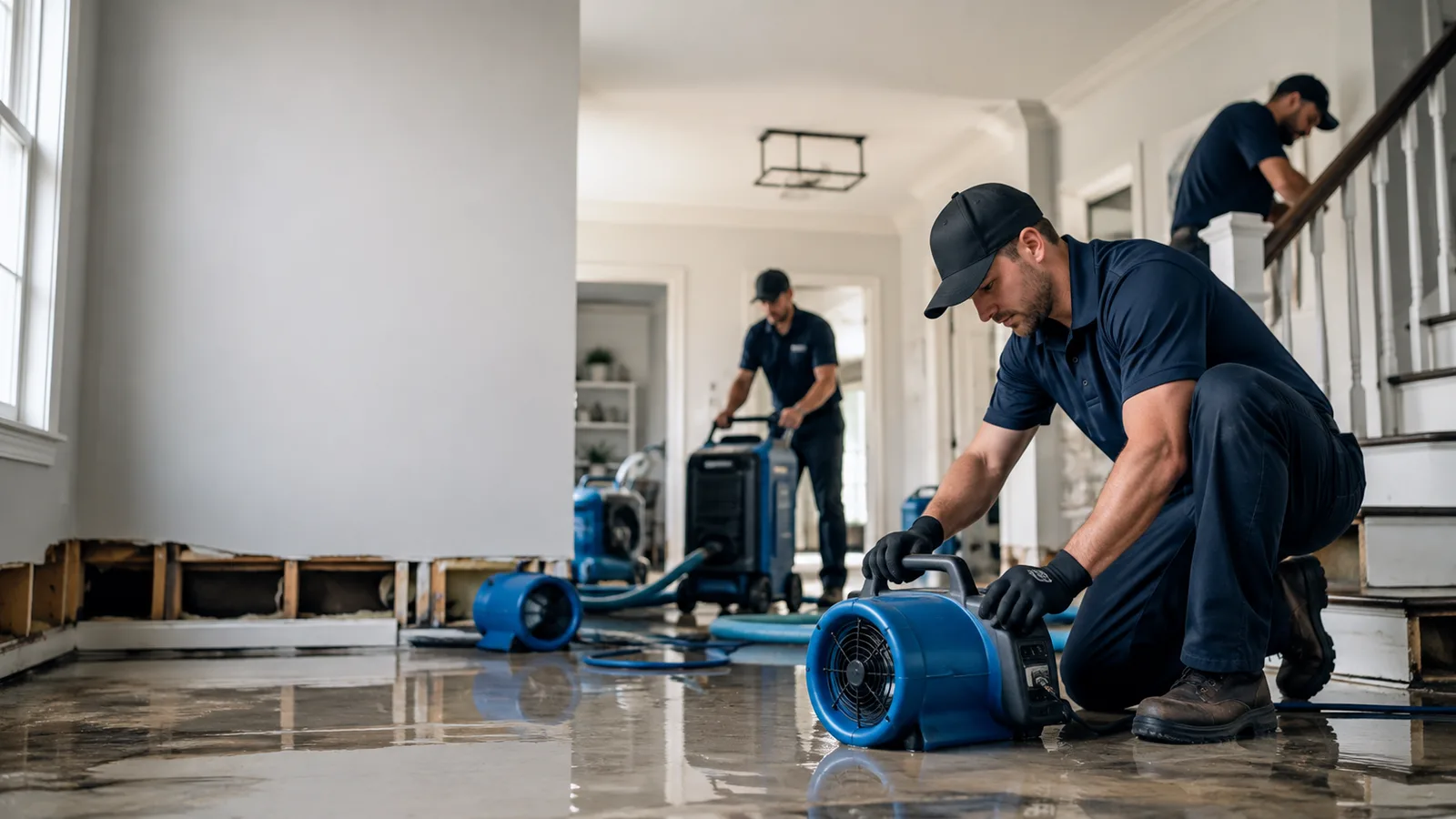 Water Damage Restoration in Champaign, IL near me